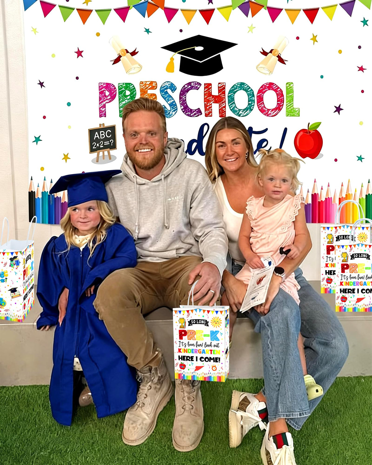 Roselush keepsake bags double as memorable graduation mementos