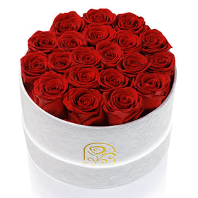 Rosemoir preserved rose box red, an elegant gift ready for birthdays or anniversaries.