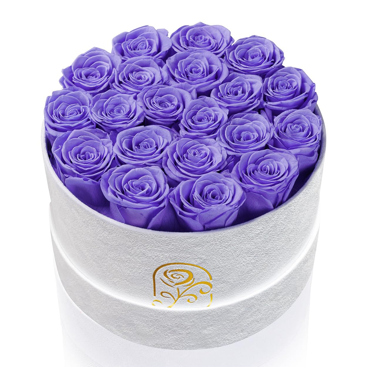 Rosemoir preserved roses in luxury velvet box showcase lasting beauty with minimal maintenance.