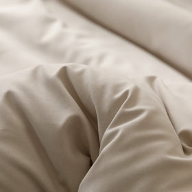 ROSGONIA modern bedroom decor setup pairs with the oatmeal blanket
