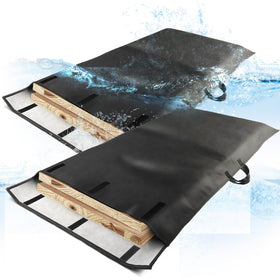 ROSROSE adjustable-closure table leaf storage bag keeps leaves organized and protected