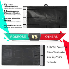 ROSROSE easy-clean design folds flat for compact storage