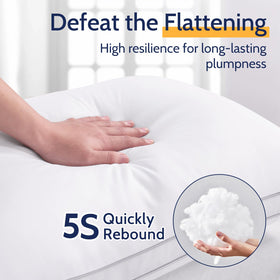 ROUMEA Pillows standard 2-pack OEKO-TEX Standard 100 certified safety