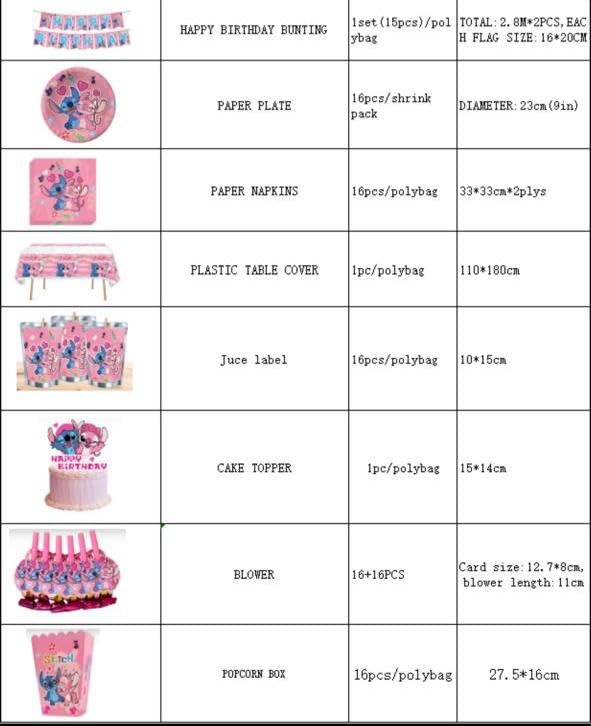 Rovercci Pink Stitch blowouts for exciting party moments