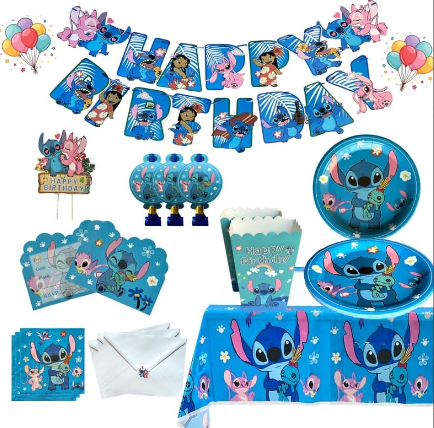 Rovercci Stitch party blowouts offer interactive fun for guests and easy party favors.