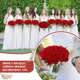 Rowfad bridal bouquet red roses deliver timeless beauty for moments.