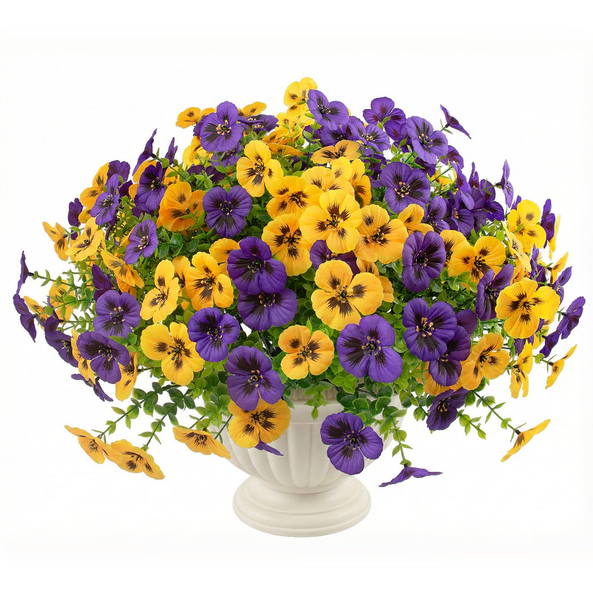 Rowfad pansy multi-color bouquets let you mix and match easily.