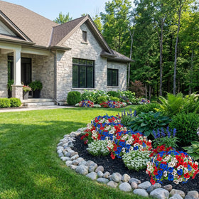Rowfad pansy lifelike stems stay vibrant in any outdoor setting.