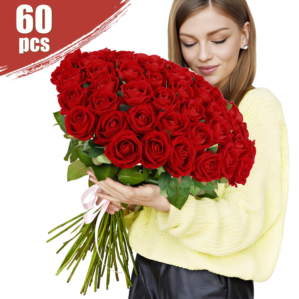 Rowfad red roses for weddings enhance romance without wilting.