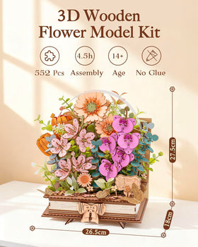 Rowood Christmas DIY flower kit for creative gifting