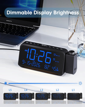 Roxicosly 6.7-inch LED display for easy at-a-glance reading