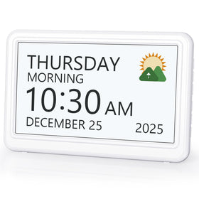 Roxicosly digital clock with a large 7-inch display for clear time reading