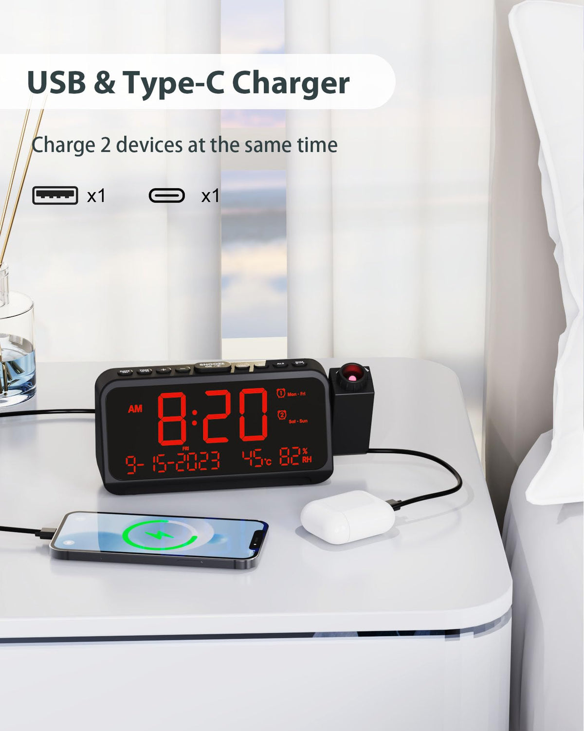 Roxicosly soft night light offers gentle illumination without disturbing sleep.