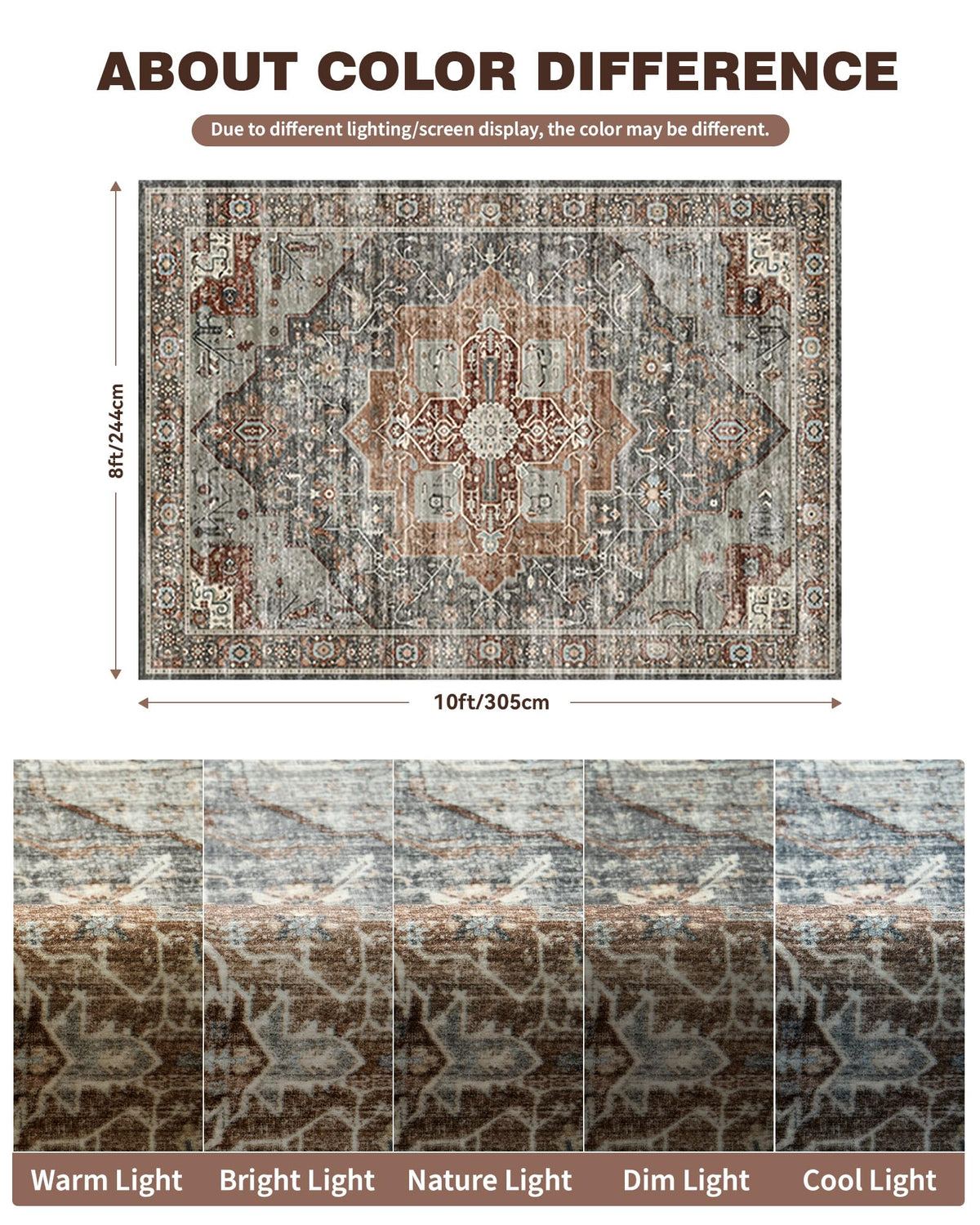 Roxstand color options in grey, brown, and tan to complement decor.