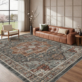 Roxstand machine-washable rug enables easy refreshes with cold water.