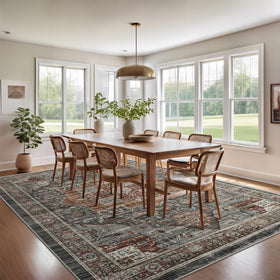 Roxstand non-slip backing close-up ensures stable placement in busy homes.