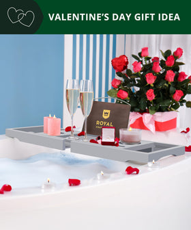 Royal Craft Wood bathtub tray makes a thoughtful gift for moms