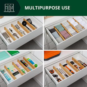 Royal Craft Wood divider with EVA padding protects drawer surfaces
