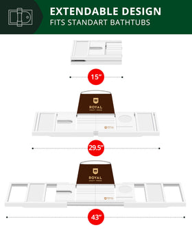 ROYAL CRAFT WOOD Eco-friendly bamboo offers natural warmth and durability.