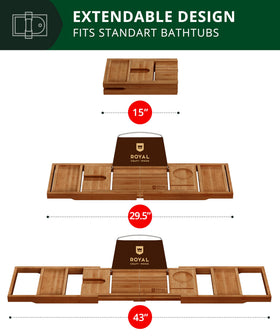 ROYAL CRAFT WOOD phone/tablet slot keeps devices dry