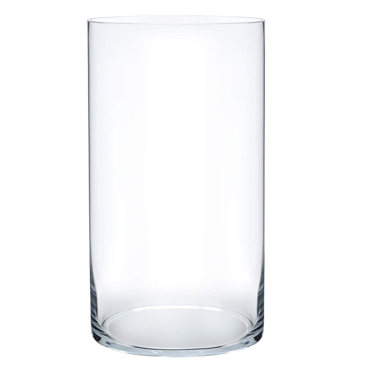 Royal Imports 12-inch cylinder glass vase for elegant centerpieces