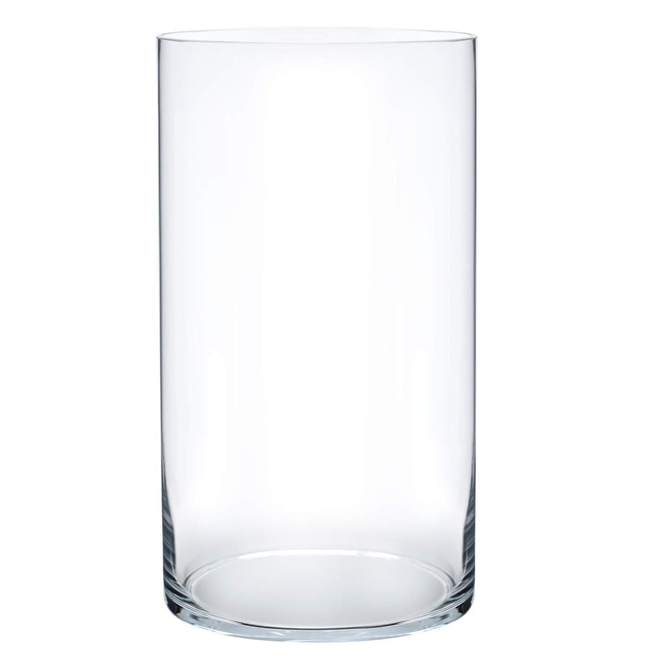 Royal Imports 12-inch cylinder glass vase for elegant centerpieces