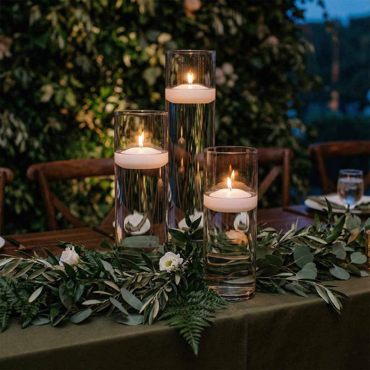 Royal Imports emergency light candle offers steady glow during power outages.