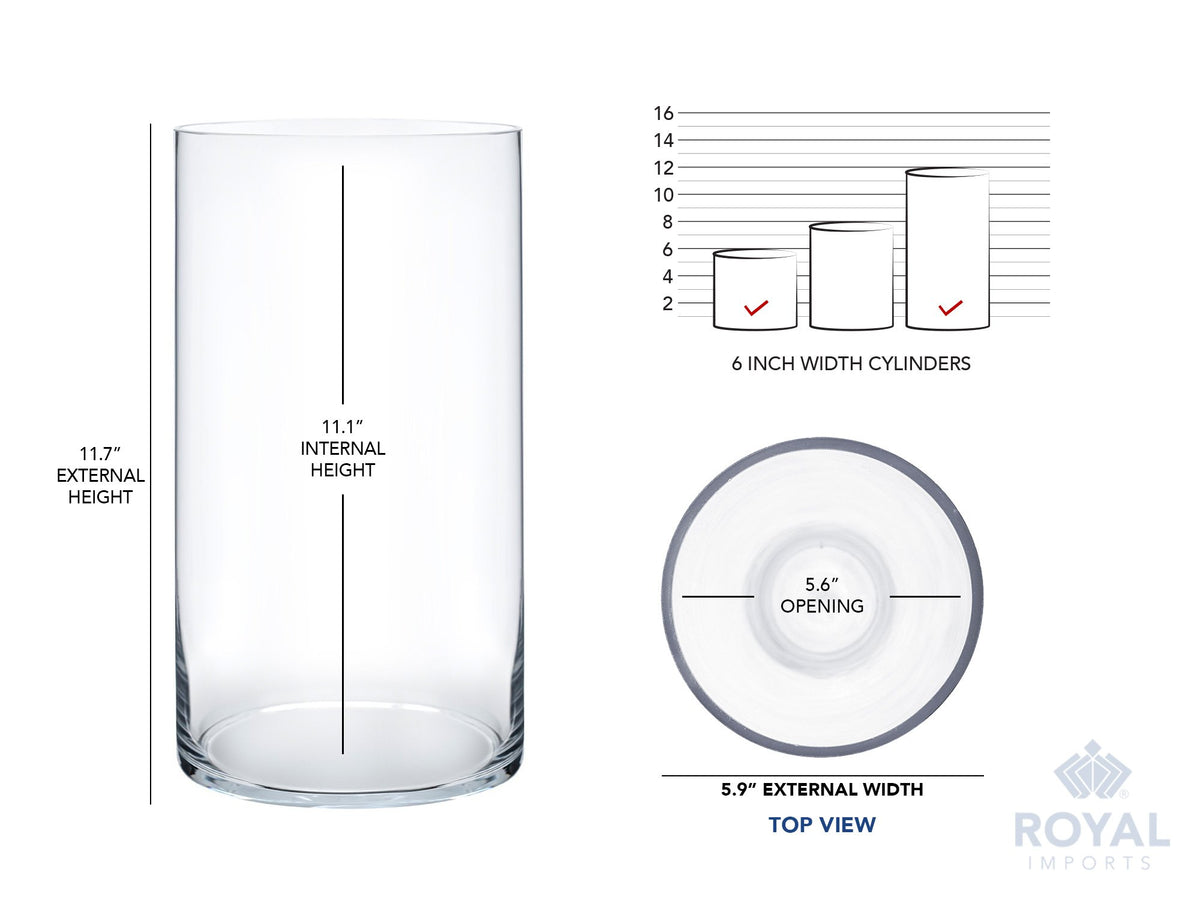 Royal Imports versatile decor vase for weddings and home entertaining