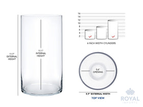 Royal Imports versatile decor vase for weddings and home entertaining