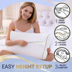 Royal Therapy breathable cover indicates moisture-wicking for cooler nights.