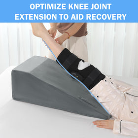 ROYALAY leg elevation pillow with machine-washable cover for quick cleaning