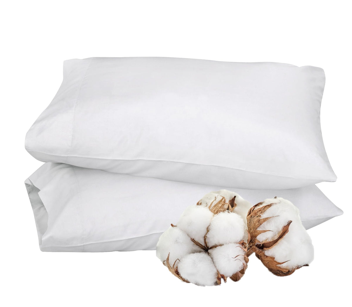 Royale Linens breathable cotton feel promotes cool comfort through the night.