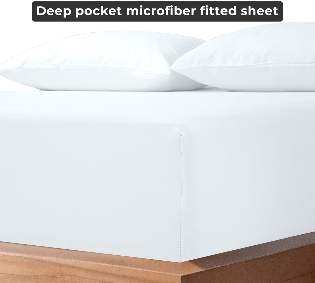 Royale Linens breathable microfiber keeps you cool in summer and warm in winter.