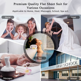 Royale Linens breathable microfiber texture for cool, comfortable sleep