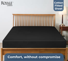 Royale Linens care instructions emphasize cold wash and gentle drying.
