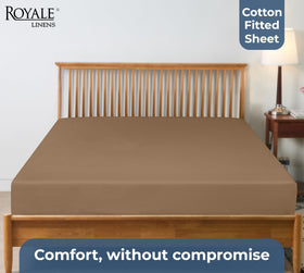 Royale Linens care label highlights machine-wash friendly ease for busy households.