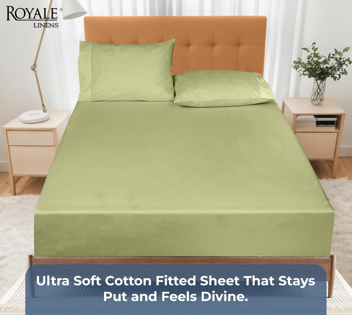 Royale Linens 100% double-brushed cotton fabric for ultimate softness