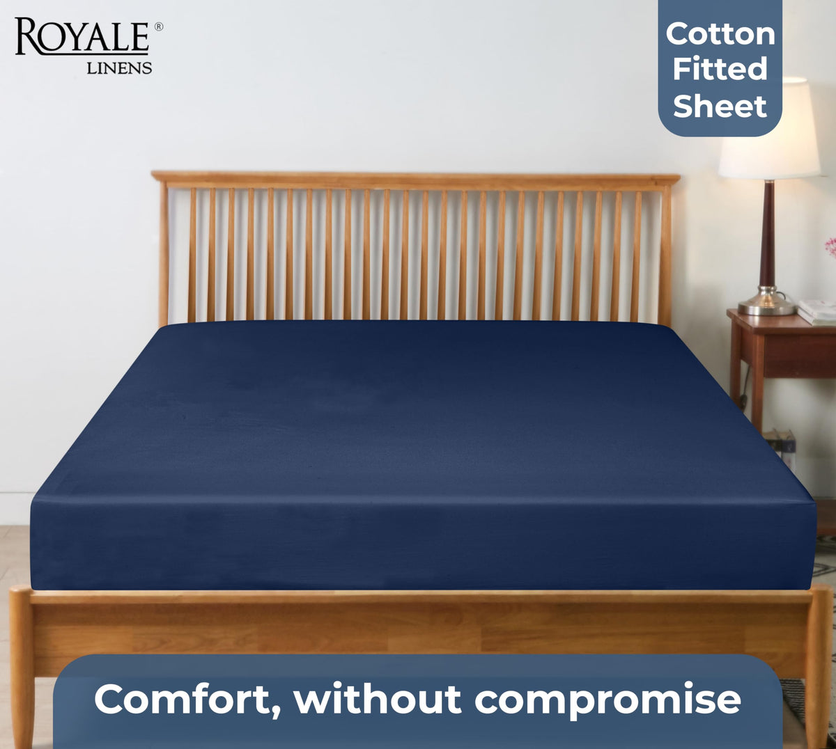 Royale Linens hotel-quality look enhances any bedroom.