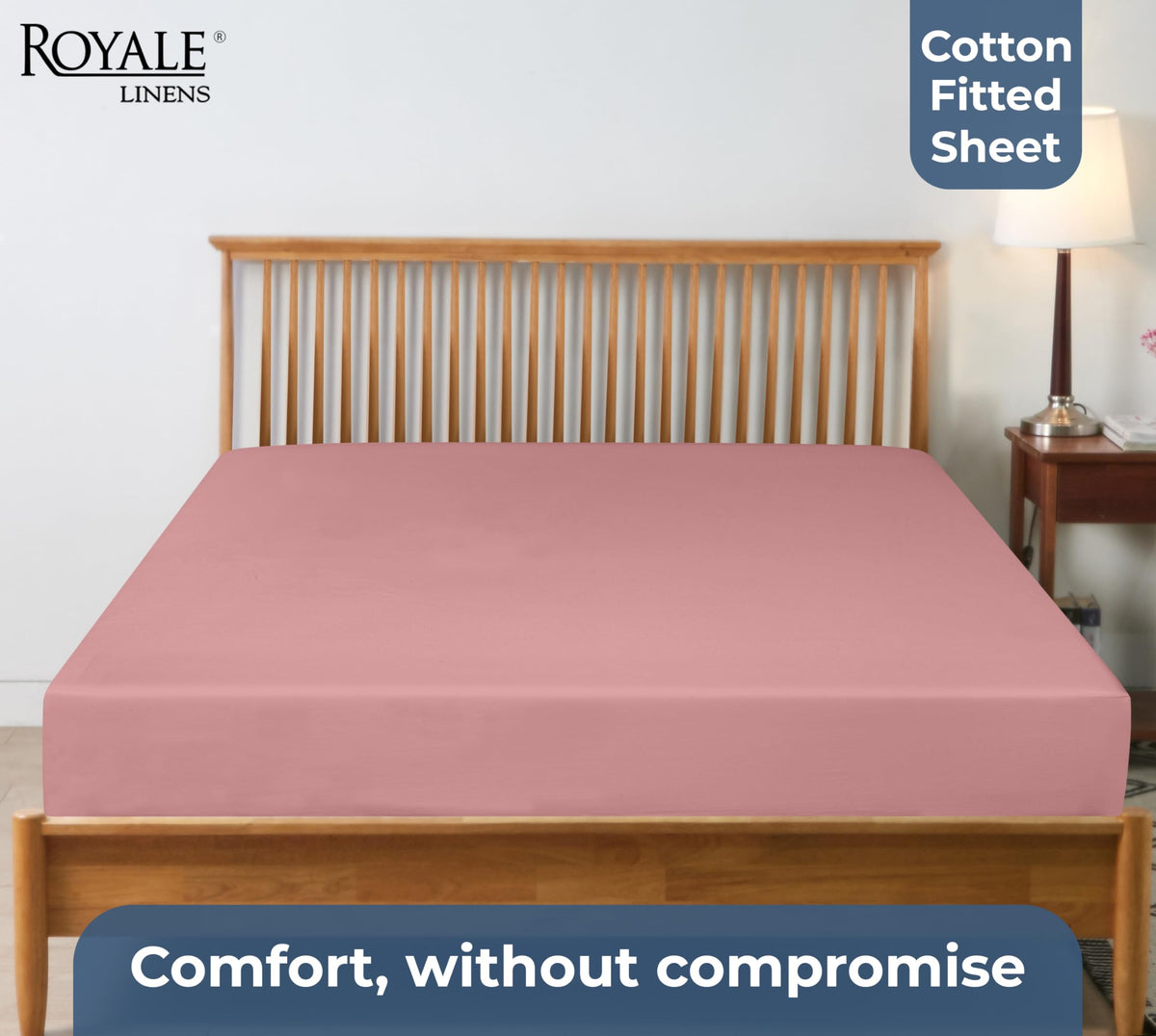 Royale Linens OEKO-TEX certified fabric ensures safer sleep environment.