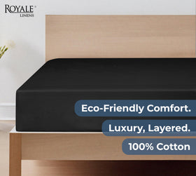 Royale Linens OEKO-TEX certified label signals safe, responsibly made fabric.