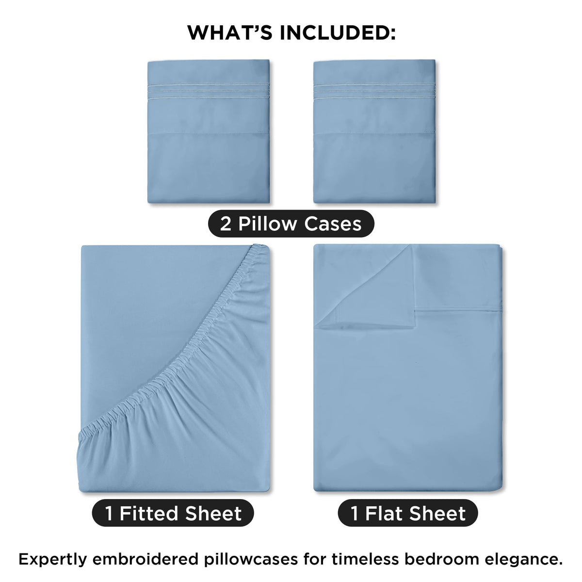 ROYALE LINENS soft brushed microfiber feel for soft nights