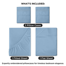 ROYALE LINENS soft brushed microfiber feel for soft nights