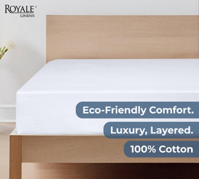 Royale Linens care instructions guide simple cold wash.