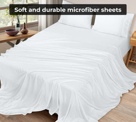 Royale Linens wrinkle-resistant microfiber fabric for easy care