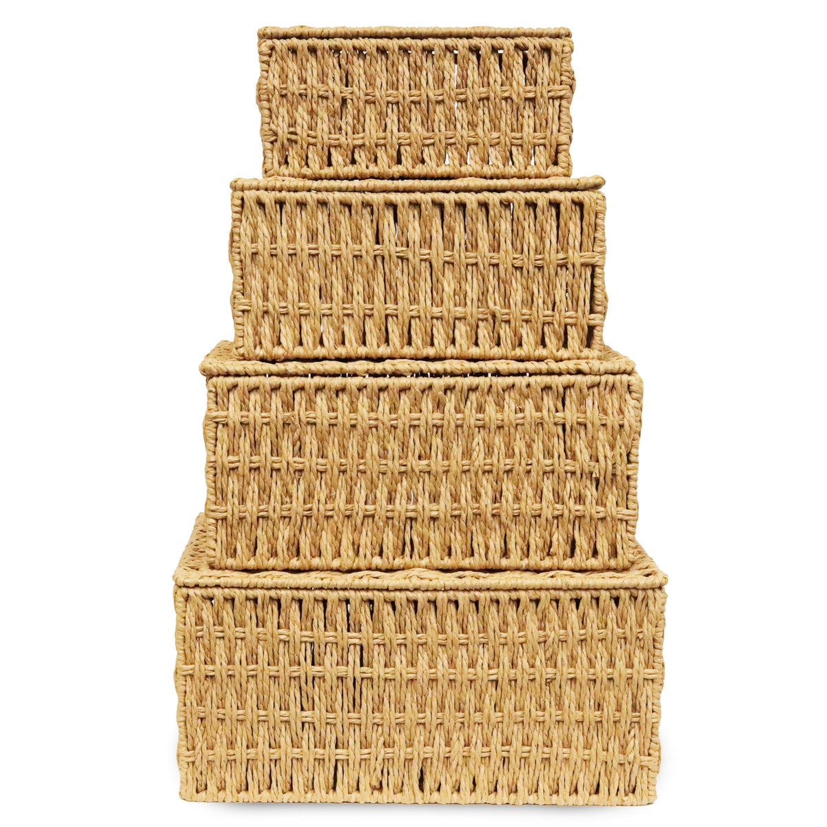 RoyalHouse baskets in a room decor setup enhancing organization and style.