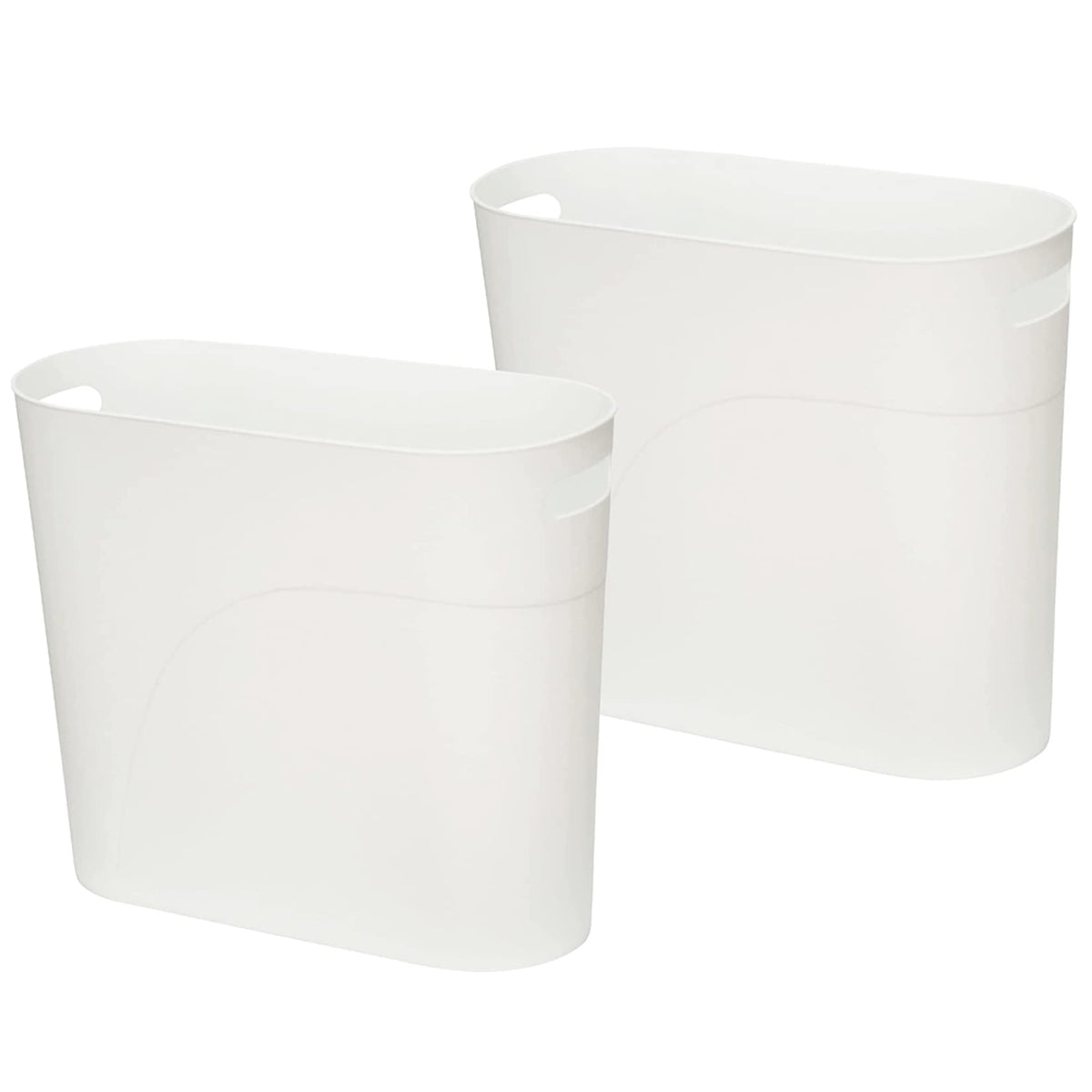 ROYFACC small trash can for bathroom with compact design and convenient handles