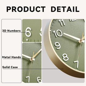 Roymnie 14-inch gold-tone finish adds contemporary style to spaces.