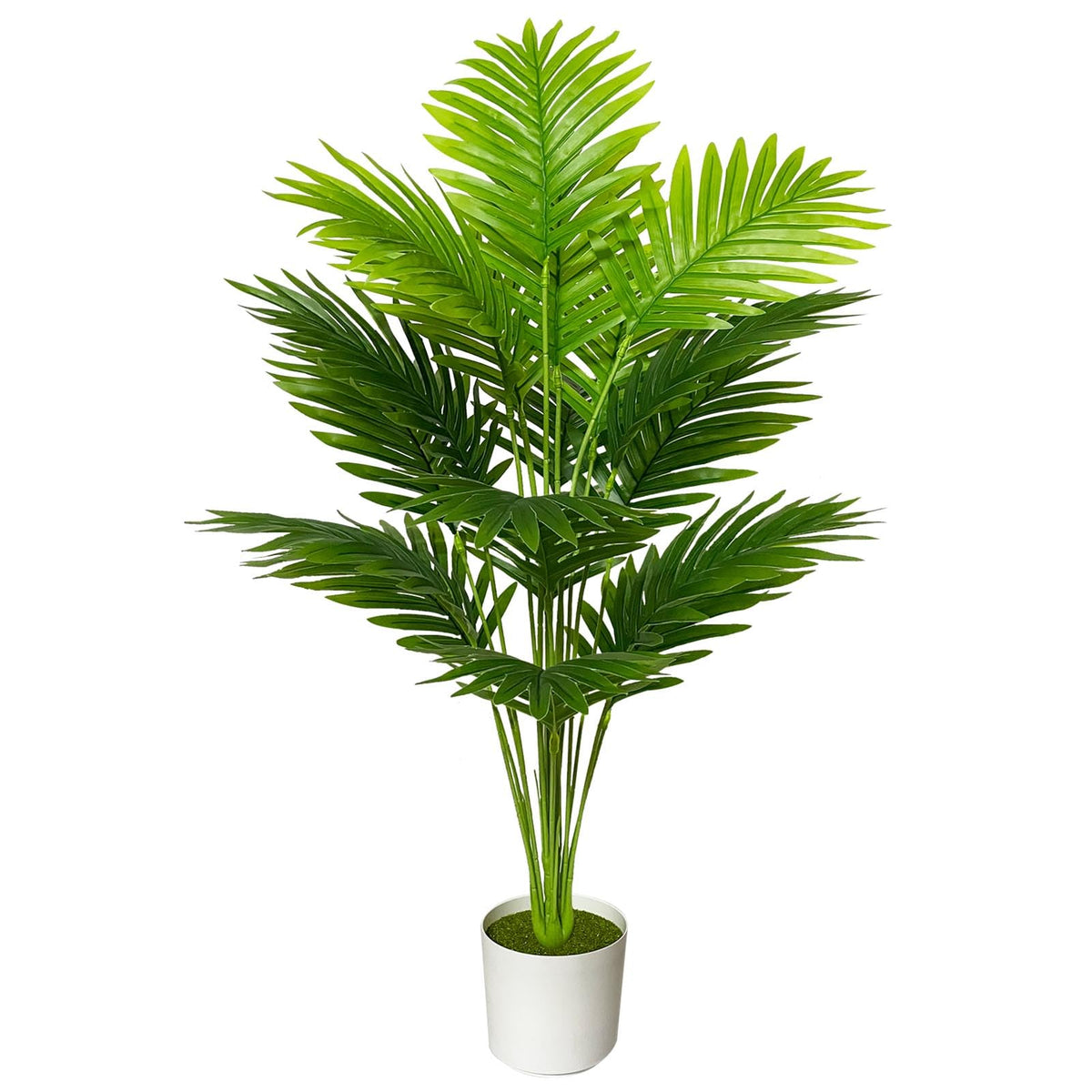 Rozwkeo artificial areca palm 80 cm in pot showing tropical focal point