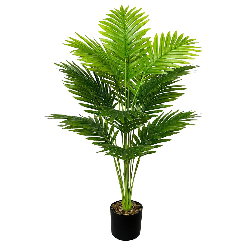 Rozwkeo artificial palm tree in pot adds year-round greenery for homes and offices.