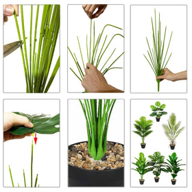 80 cm tall Rozwkeo palm fits corners and entryways